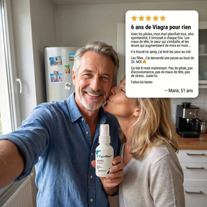 VIGORMAX — DUR EN QUELQUES SECONDES, NATURELLEMENT SANS PILULE